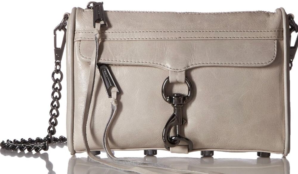 Rebecca Minkoff Mac Crossbody Bag Light Gray